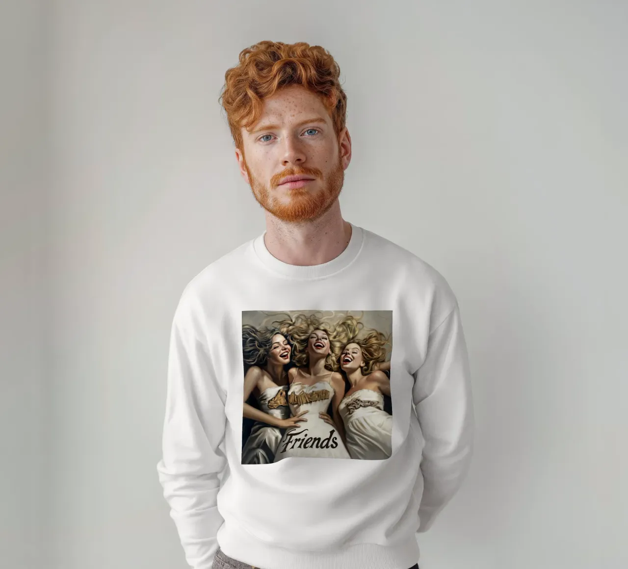 Amigos para siempre (1) sudadera de Motivate-Today