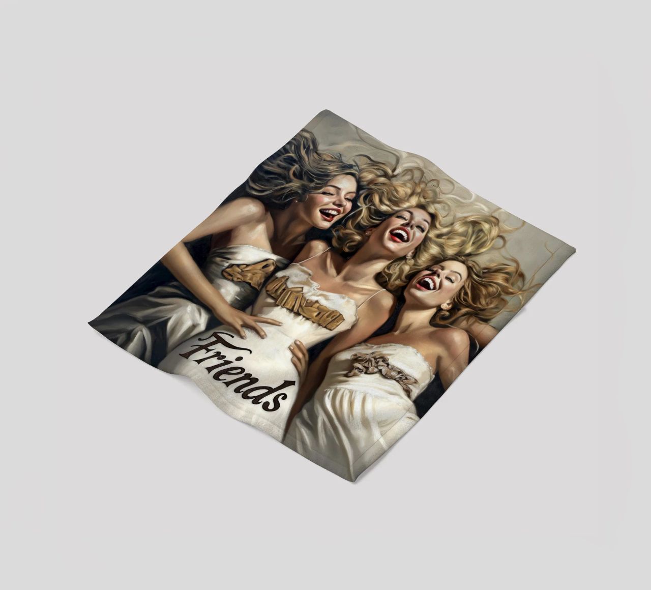Amici per sempre (1) coperta in pile da Motivate-Today