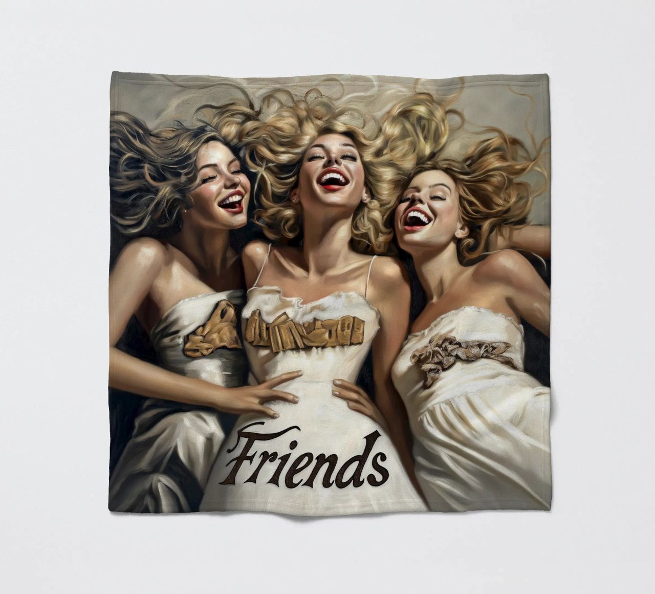 Amici per sempre (1) coperta in pile da Motivate-Today