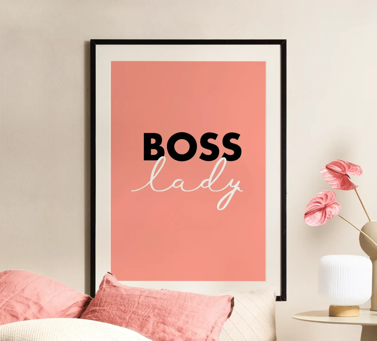 Boss Lady poster da WORD & WONDER