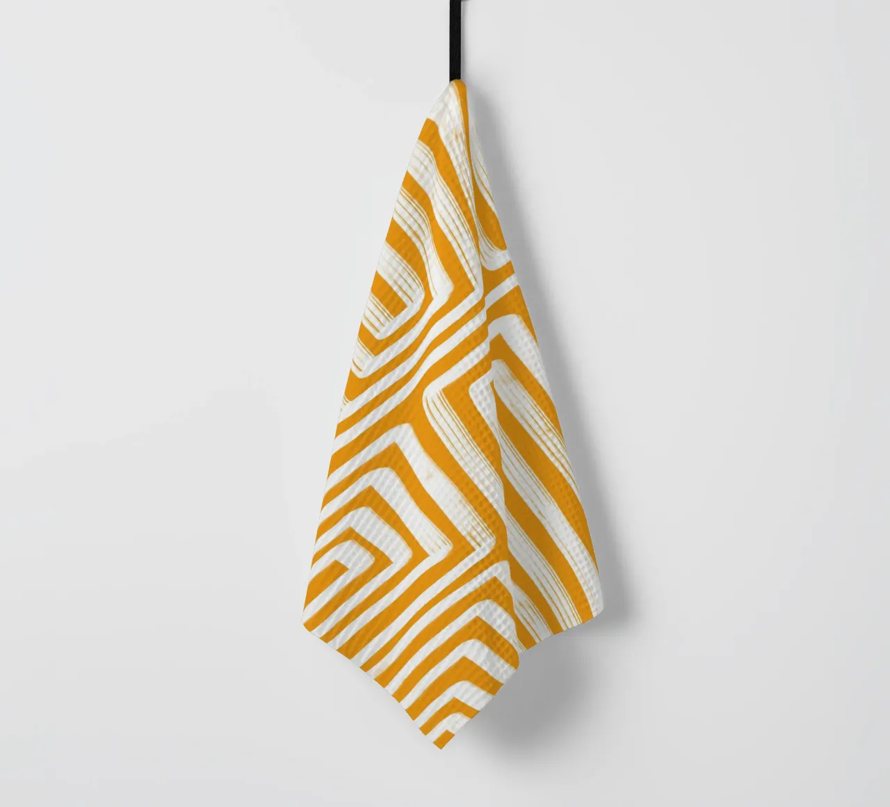 Line study I - yellow canovaccio da cucina da BAINAI