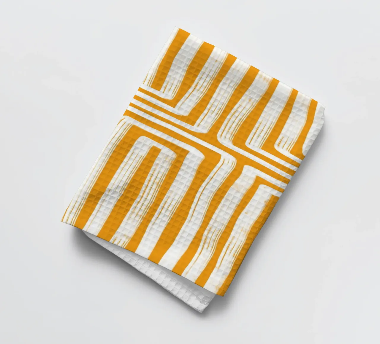 Line study I - yellow canovaccio da cucina da BAINAI