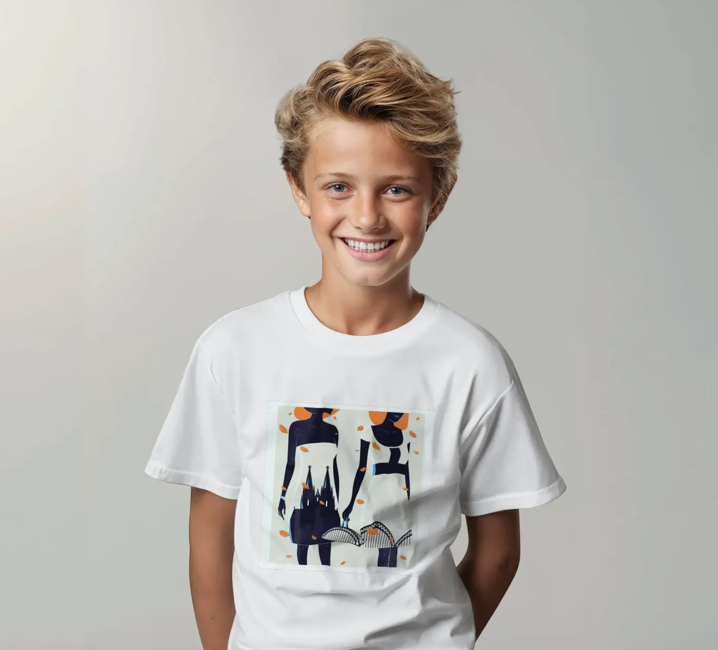 Twins t-shirt bambini da Pietari Posti