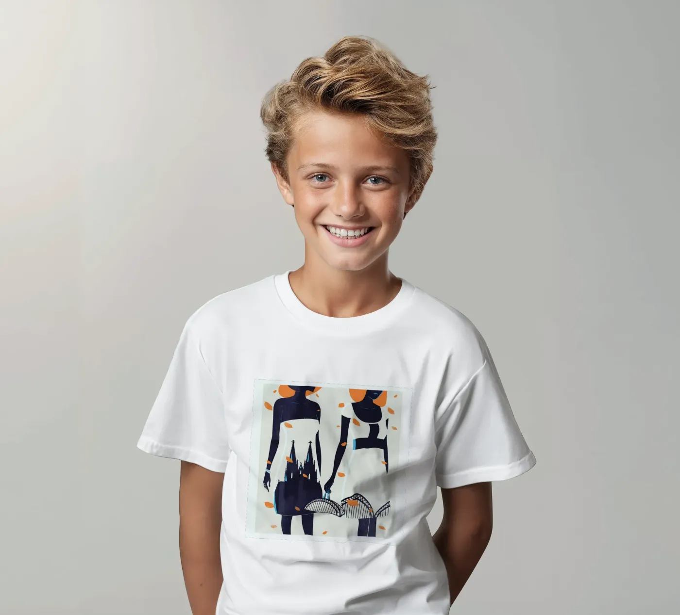 Twins t-shirt bambini da Pietari Posti