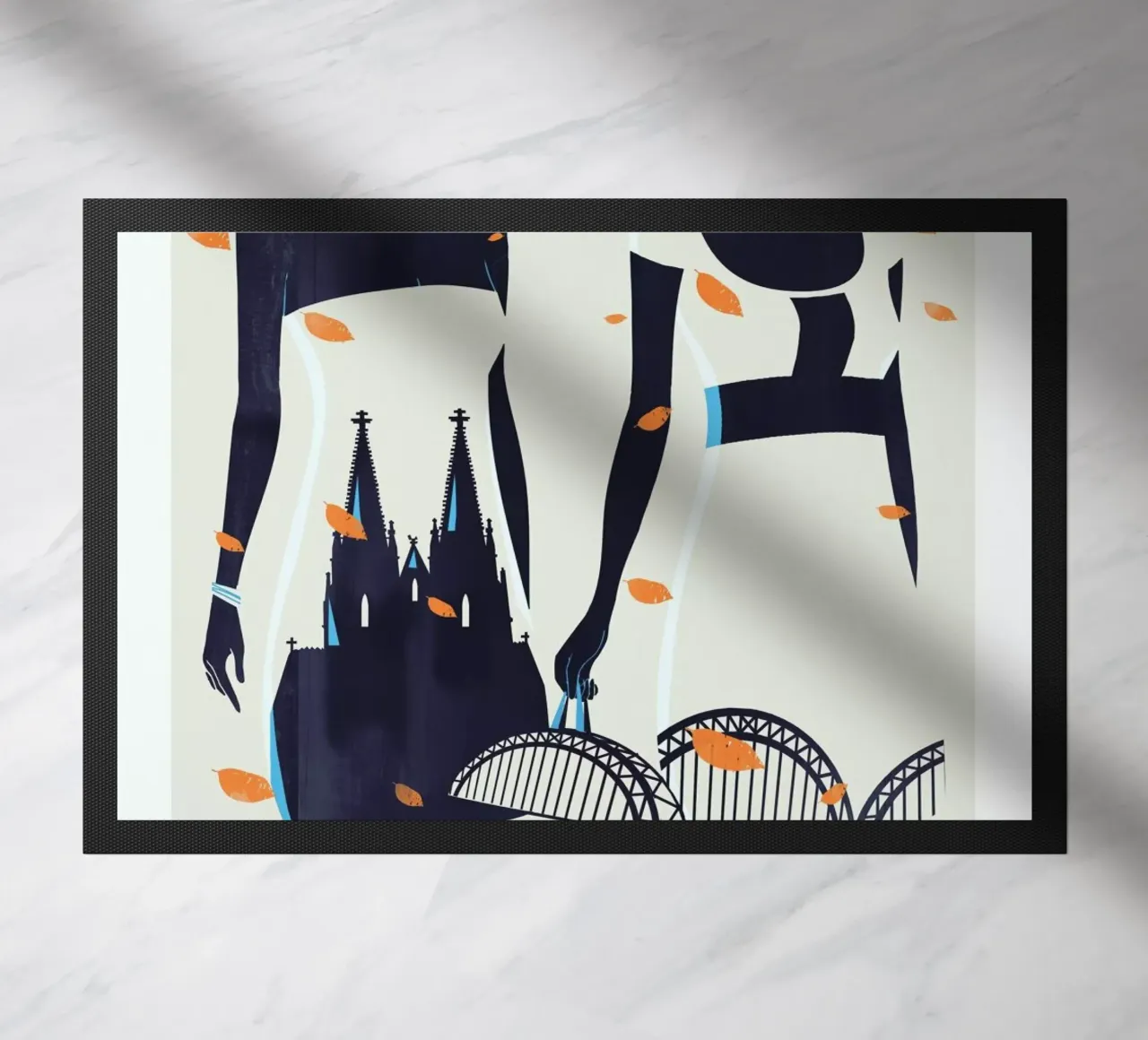 Twins doormat by Pietari Posti