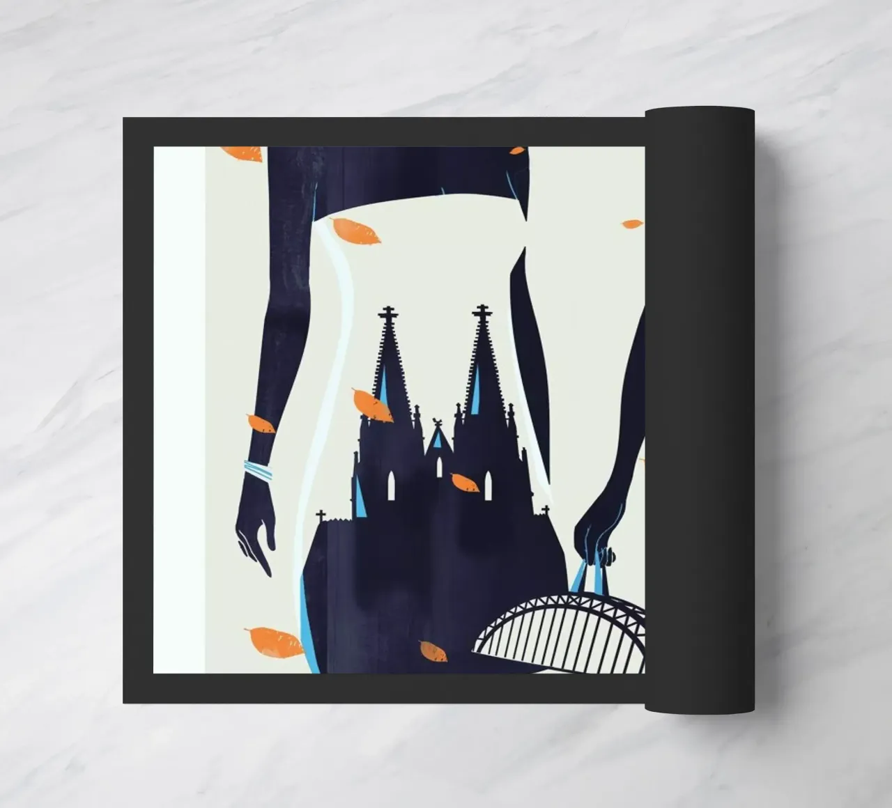 Twins doormat by Pietari Posti