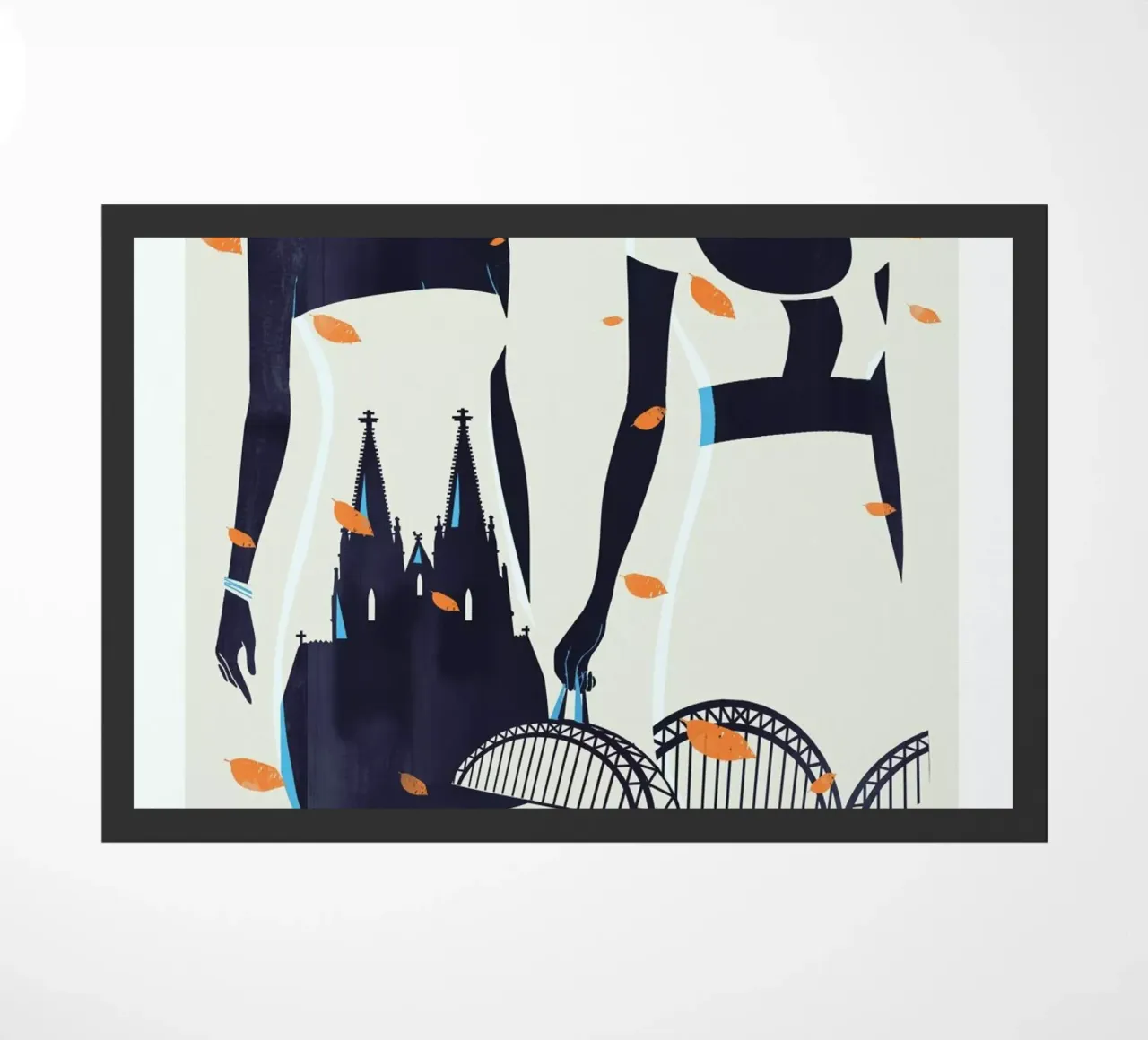 Twins doormat by Pietari Posti