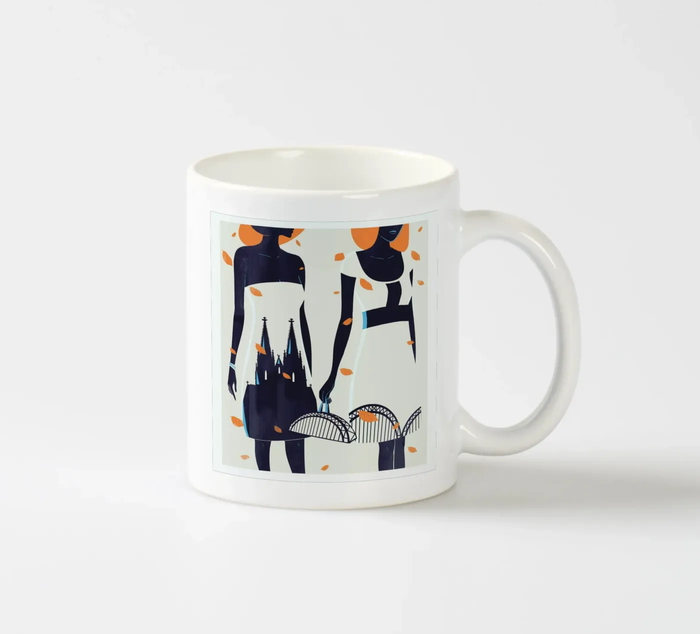 Twins ceramic mug by Pietari Posti