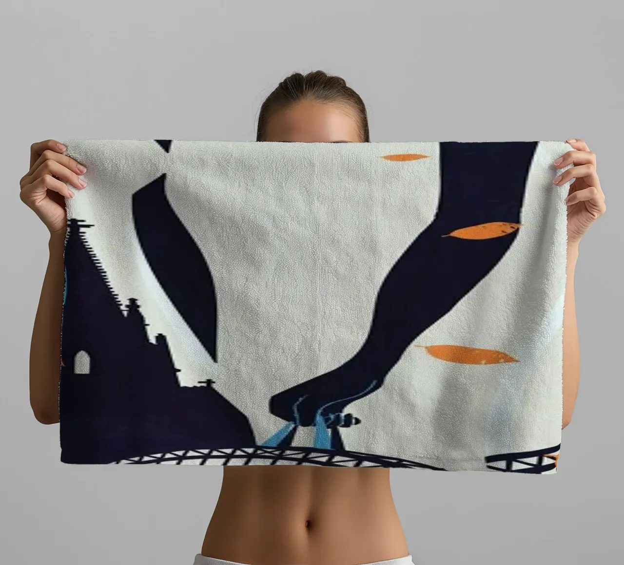Twins towel by Pietari Posti