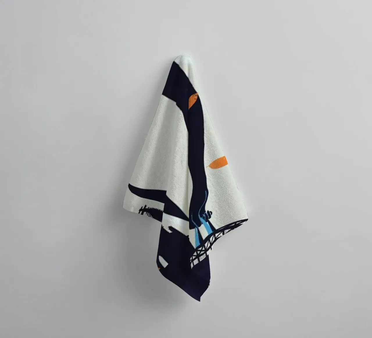 Twins towel by Pietari Posti