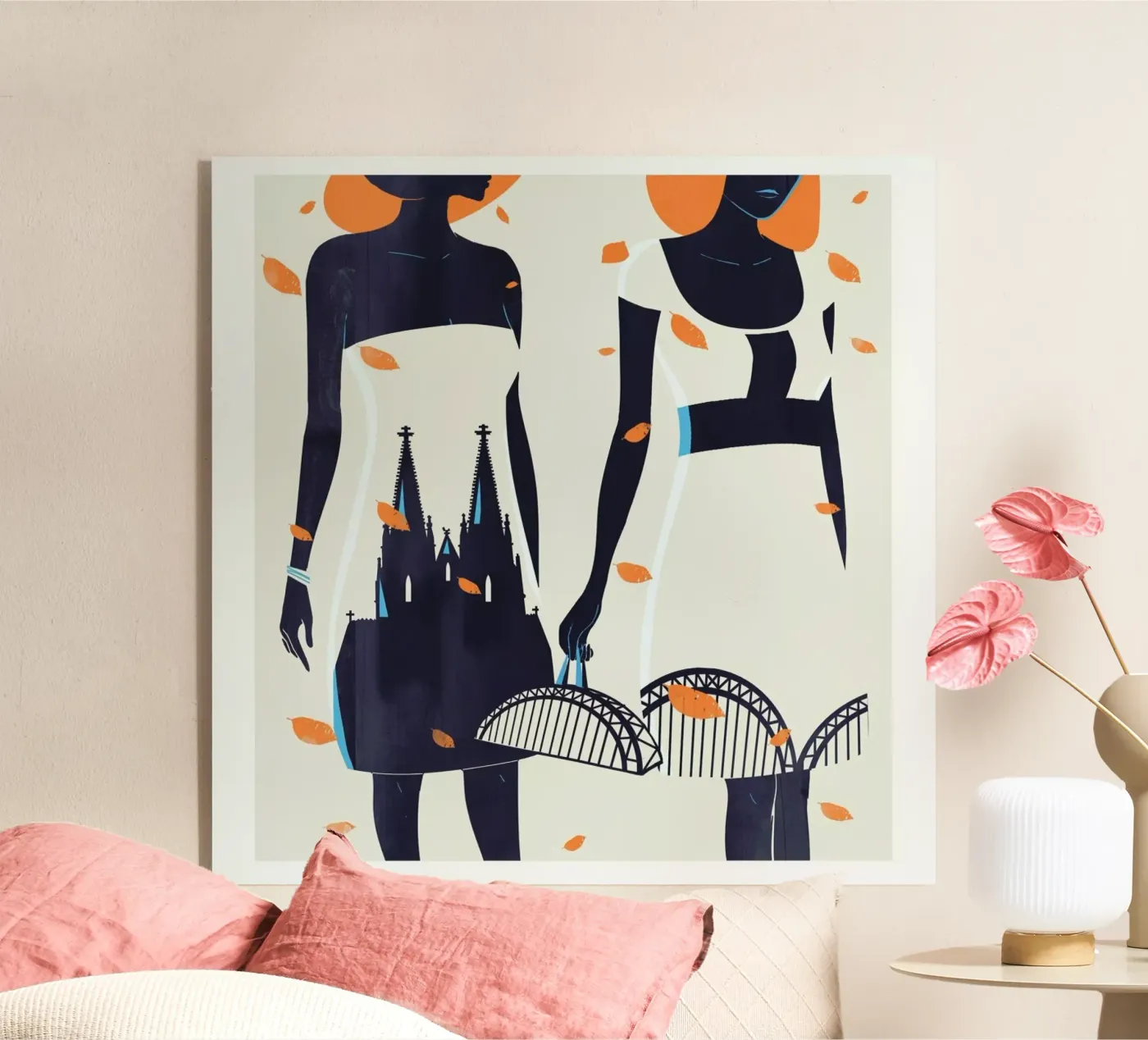 Twins acryl van Pietari Posti