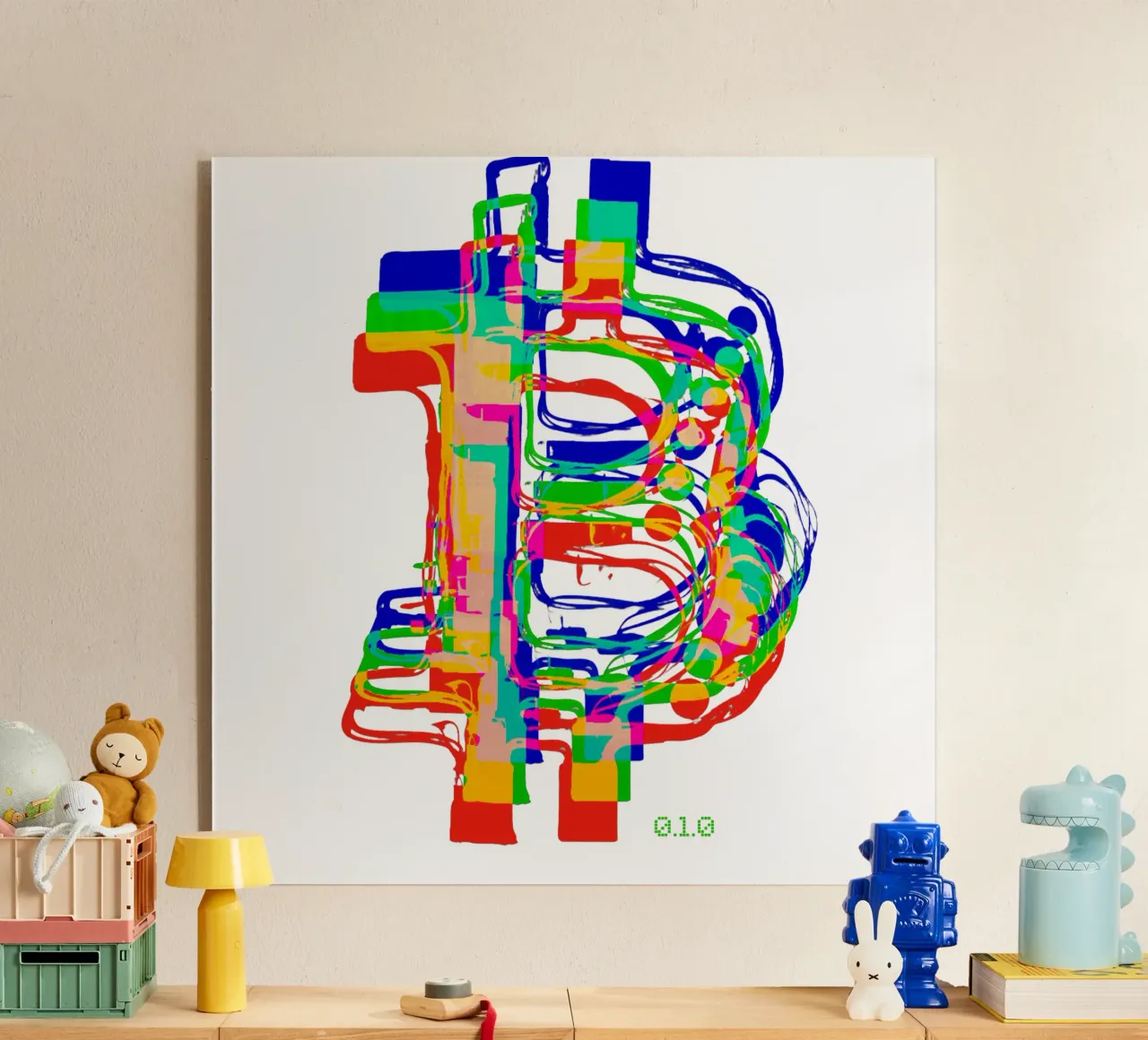 RBG_BTC plexiglass da Crypto_Jungle