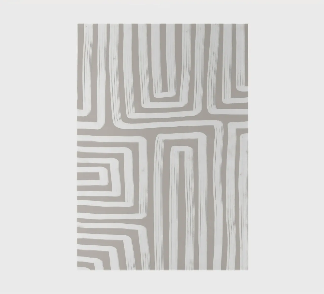 Line study I - grey notebook by BAINAI