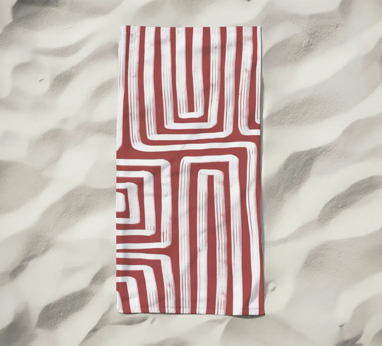 Line study I - red telo mare da BAINAI