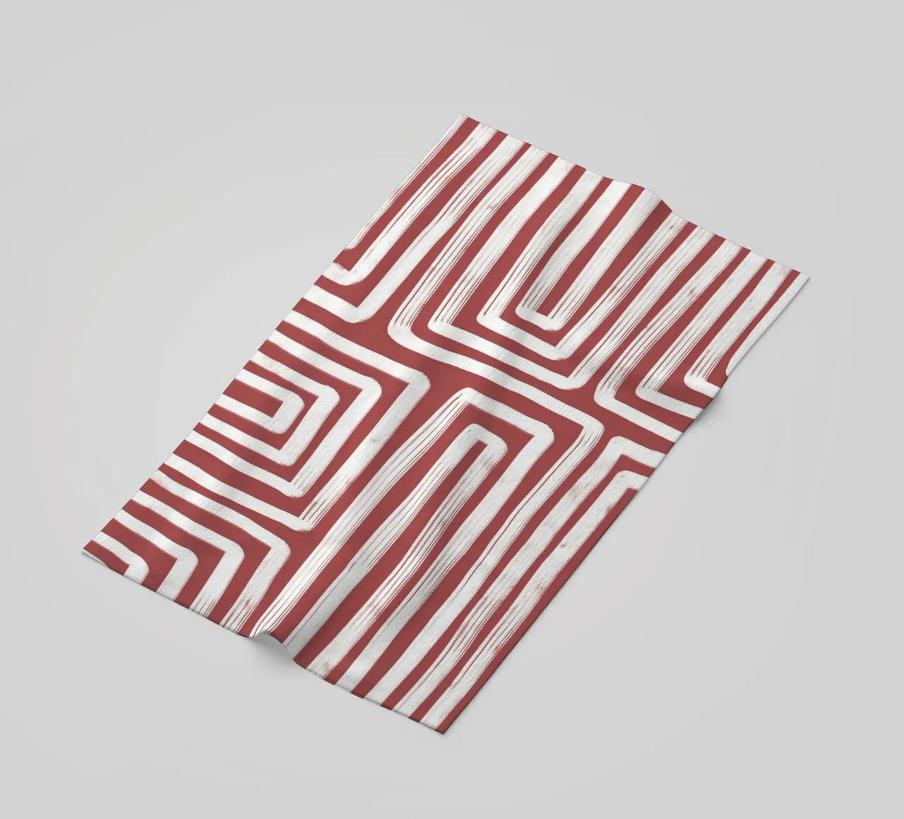 Line study I - red telo mare da BAINAI