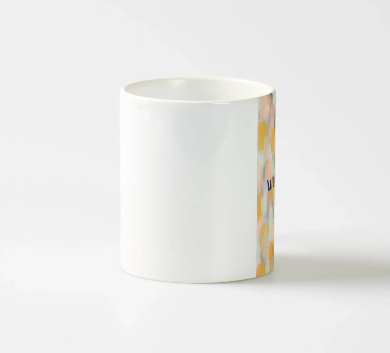 Pastel brush mit Wunschtext tazza in ceramica da BAINAI