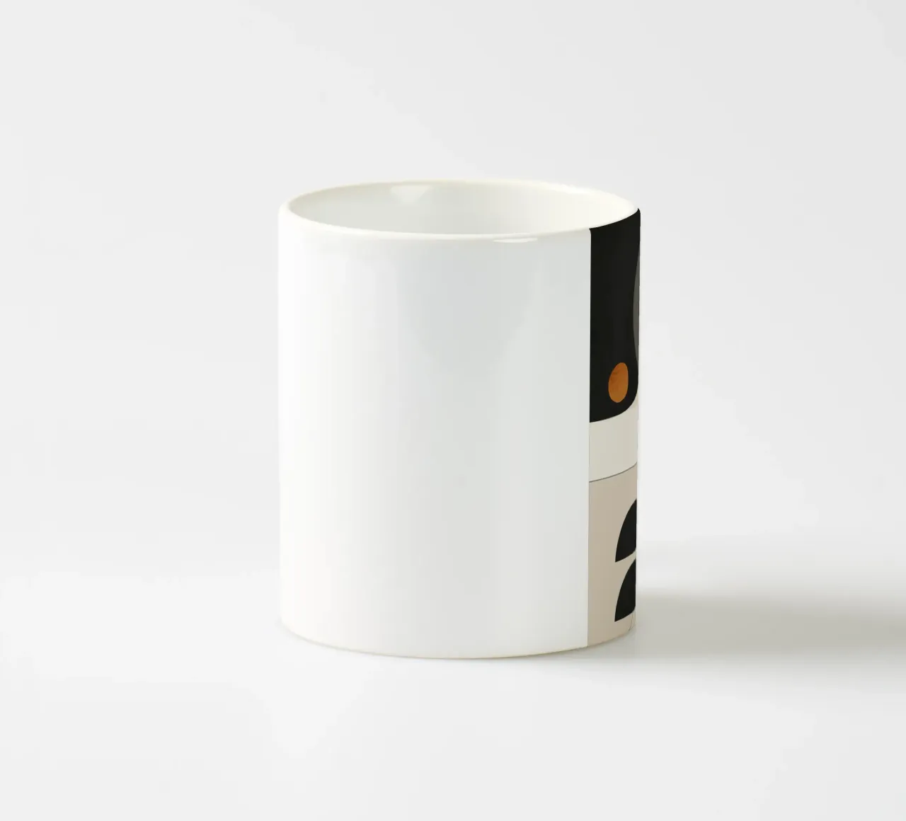 Forme astratte minimali 133 tazza in ceramica da ThingDesign