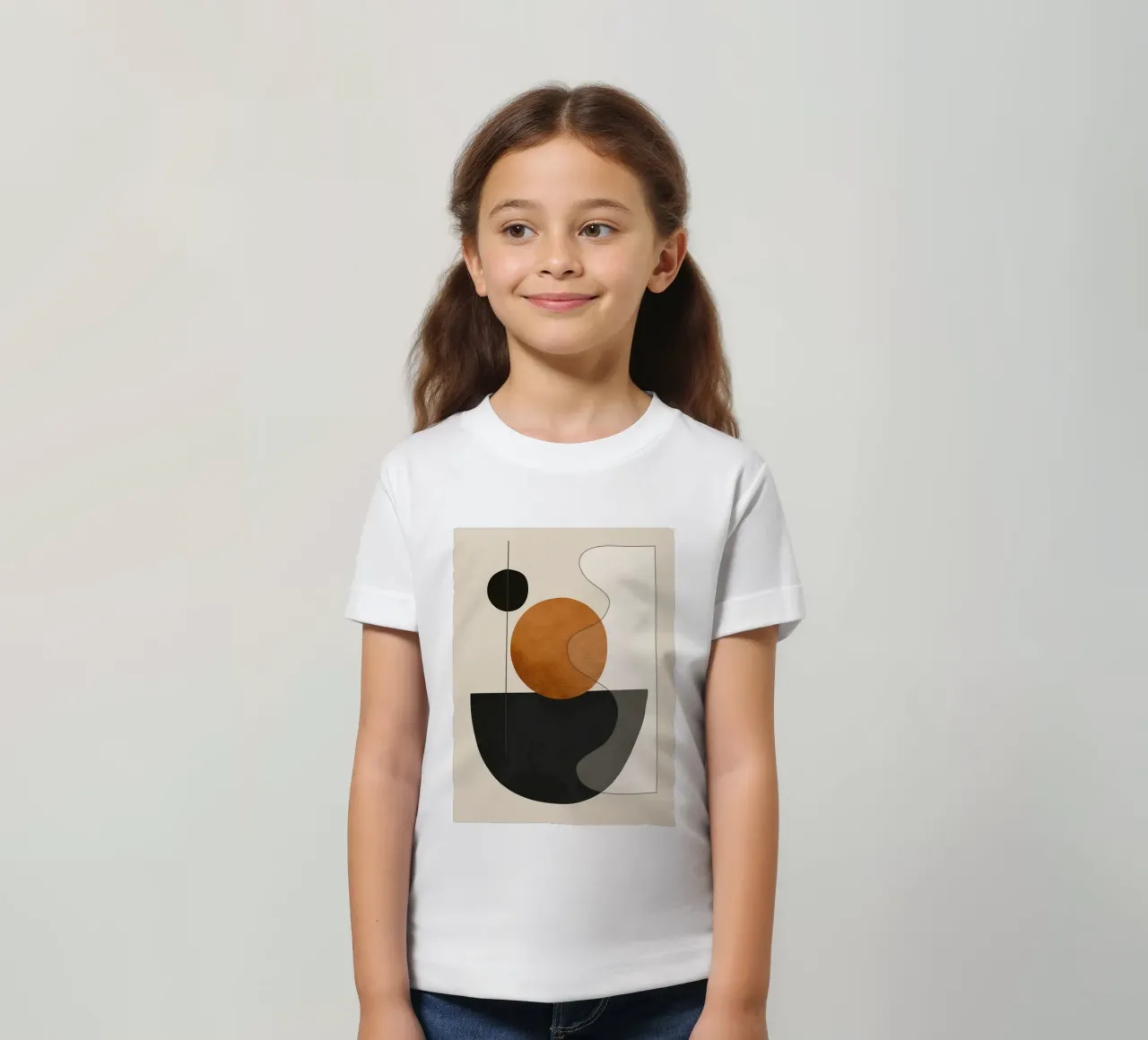 Forme astratte minimali 135 t-shirt bambini da ThingDesign