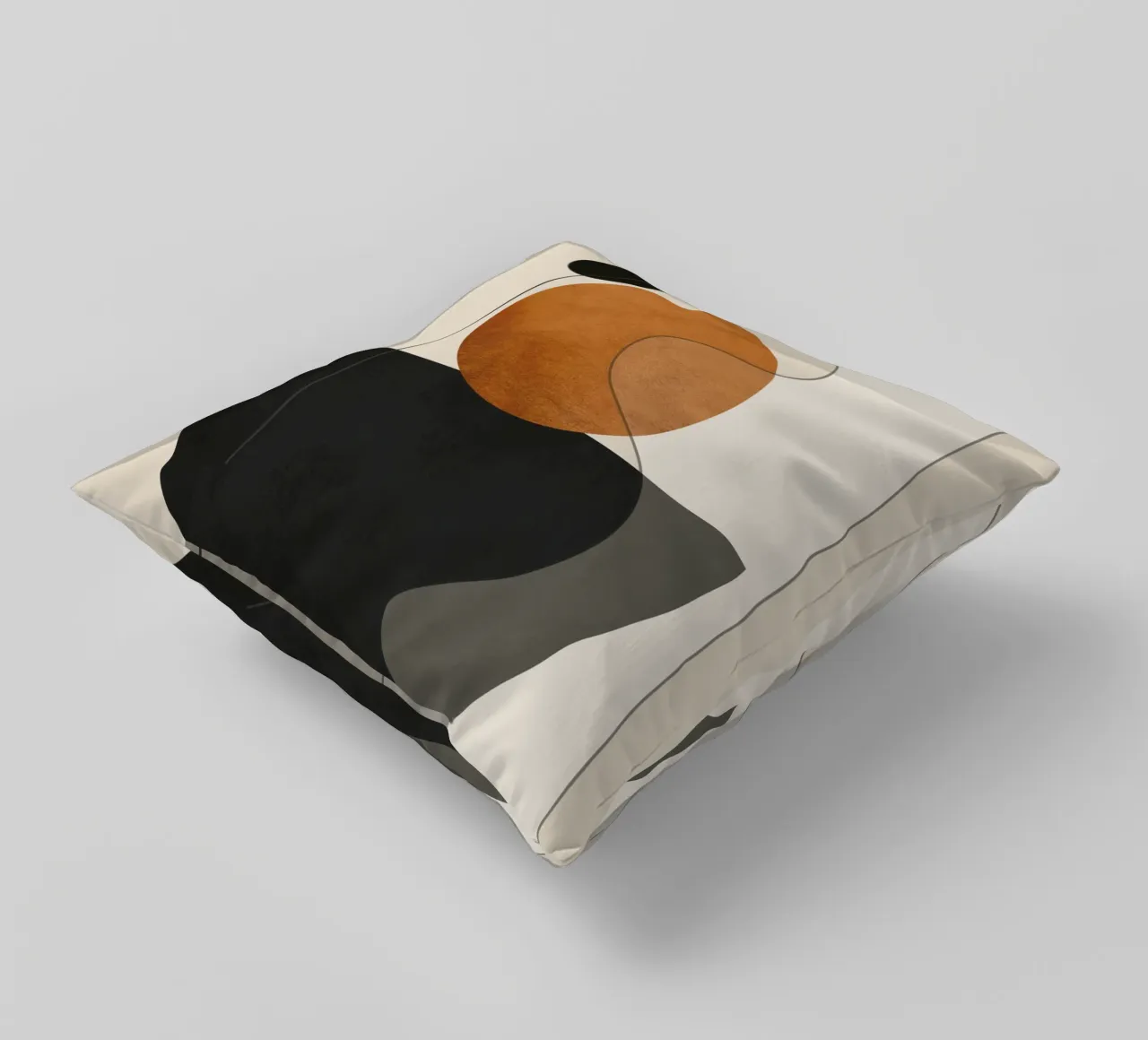 Forme astratte minimali 135 cuscino da ThingDesign