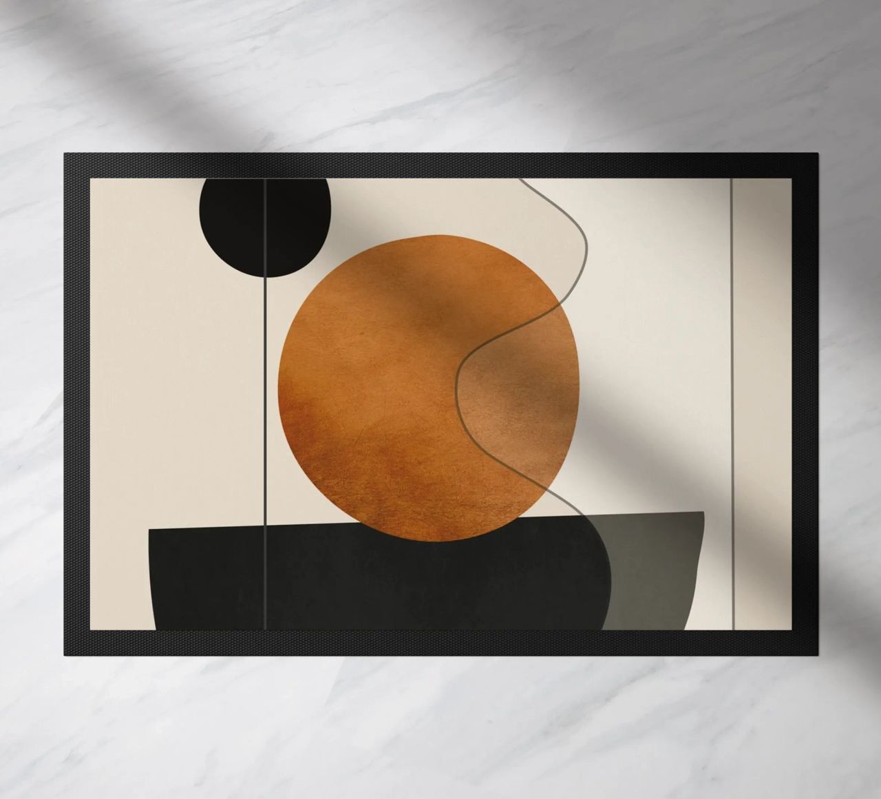 Forme astratte minimali 135 zerbino da ThingDesign