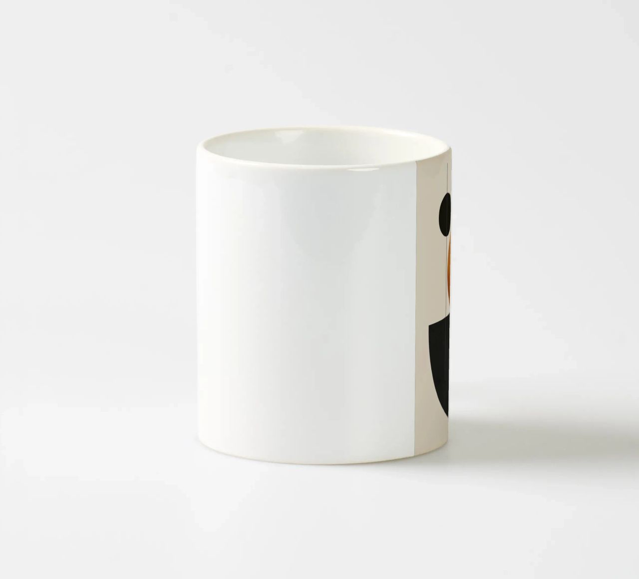 Forme astratte minimali 135 tazza in ceramica da ThingDesign