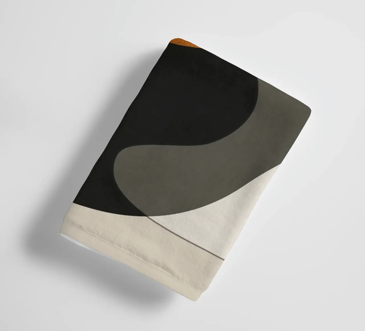 Abstrakte Minimalformen 135 Handtuch von ThingDesign