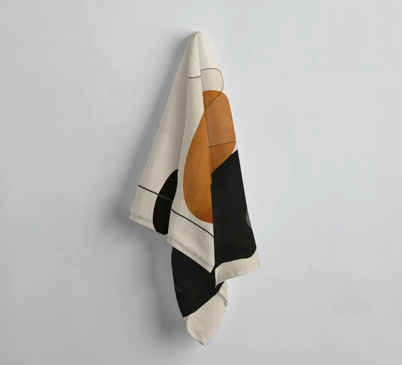 Abstract Minimal Shapes 135 towel by ThingDesign