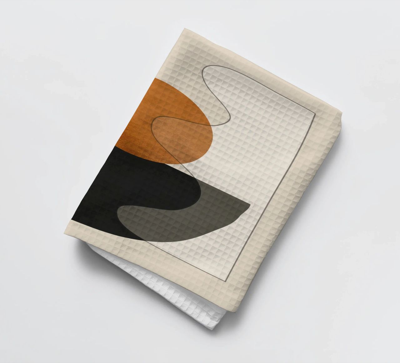 Formes abstraites minimales 135 torchon de ThingDesign