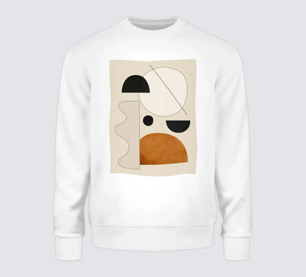 Abstract Minimal Shapes 134a2 sweatshirt by ThingDesign