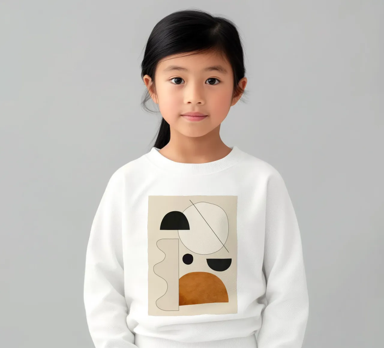 Forme astratte minimali 134a2 felpa bambino da ThingDesign