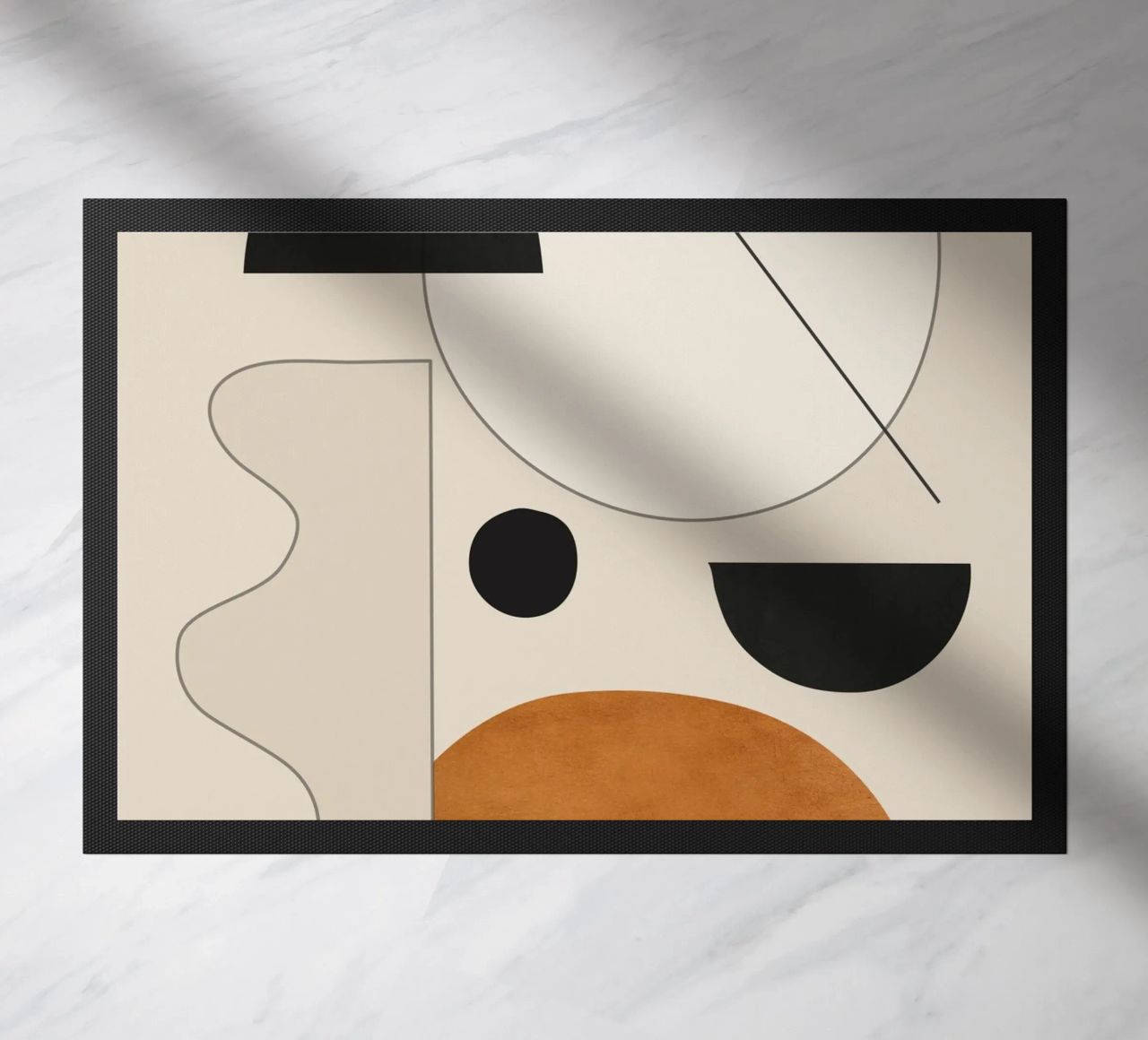 Forme astratte minimali 134a2 zerbino da ThingDesign