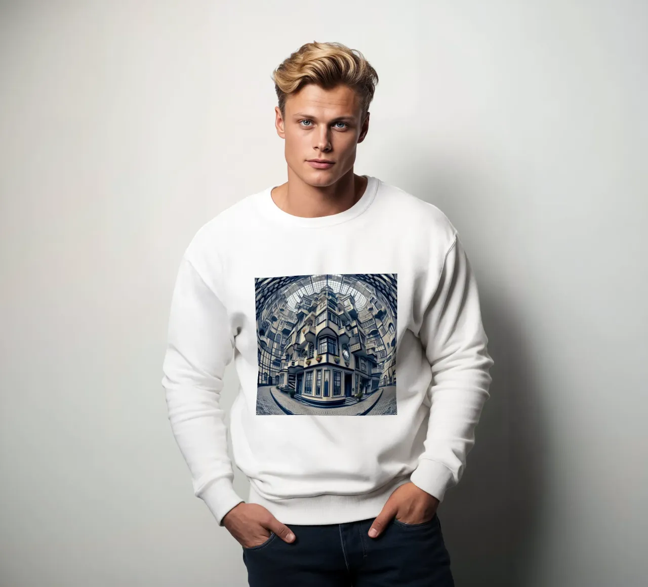 Sphere 006 - Futuristic Atrium With Geometric Architecture sweat de Spheres