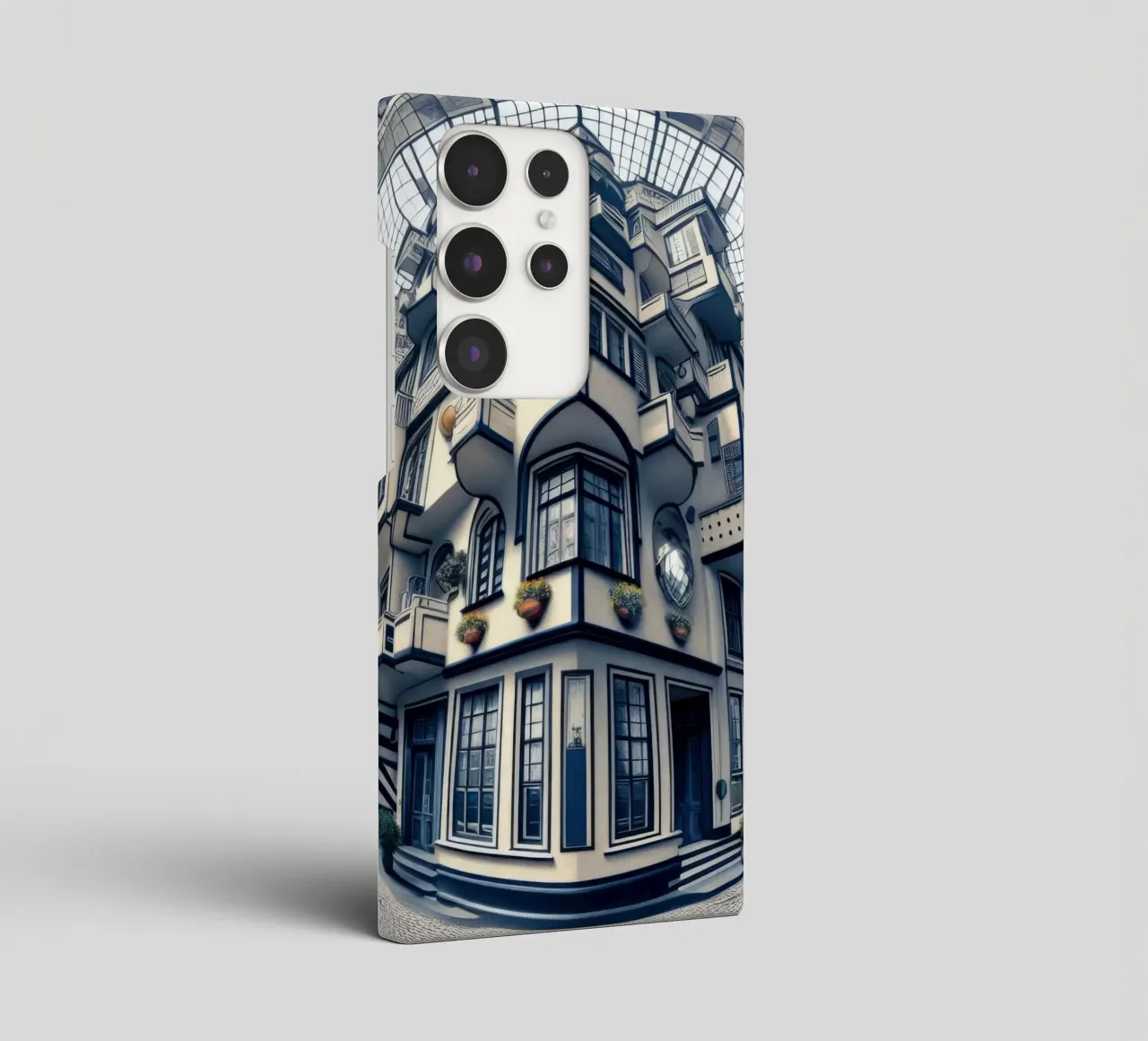 Sphere 006 - Futuristic Atrium With Geometric Architecture cover samsung da Spheres