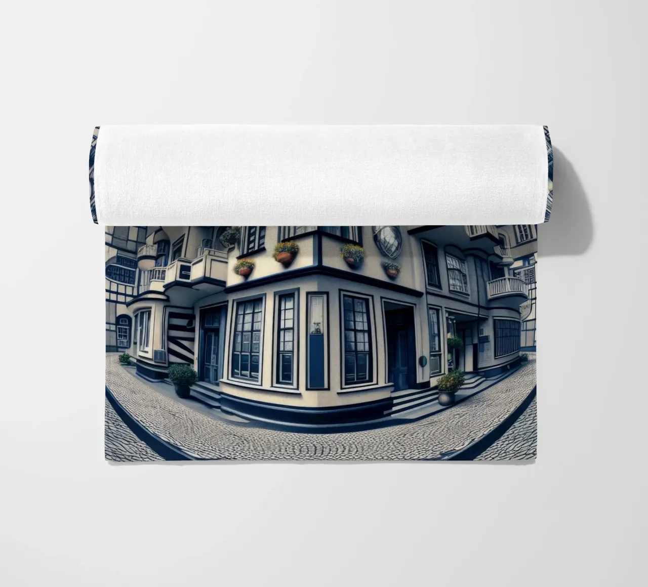 Sphere 006 - Futuristic Atrium With Geometric Architecture telo mare da Spheres