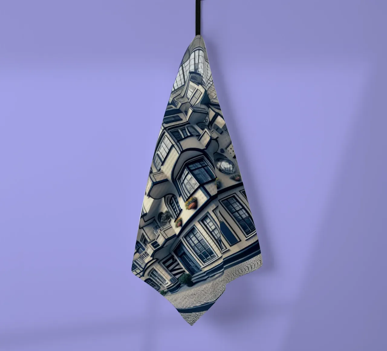 Sphere 006 - Futuristic Atrium With Geometric Architecture canovaccio da cucina da Spheres