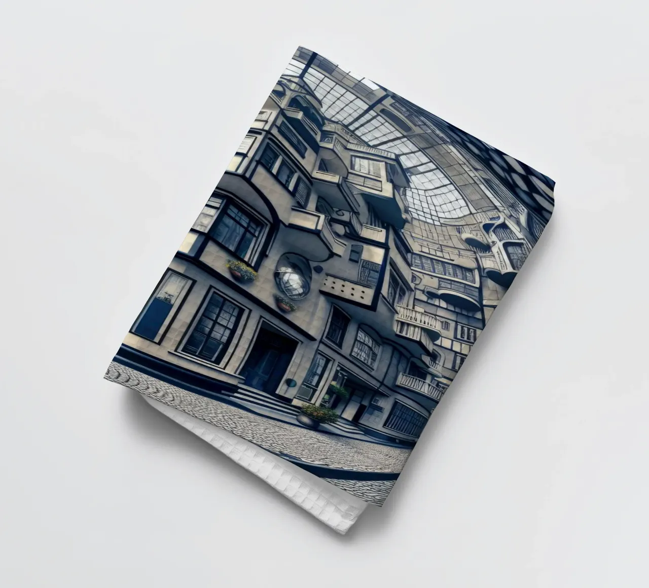 Sphere 006 - Futuristic Atrium With Geometric Architecture canovaccio da cucina da Spheres