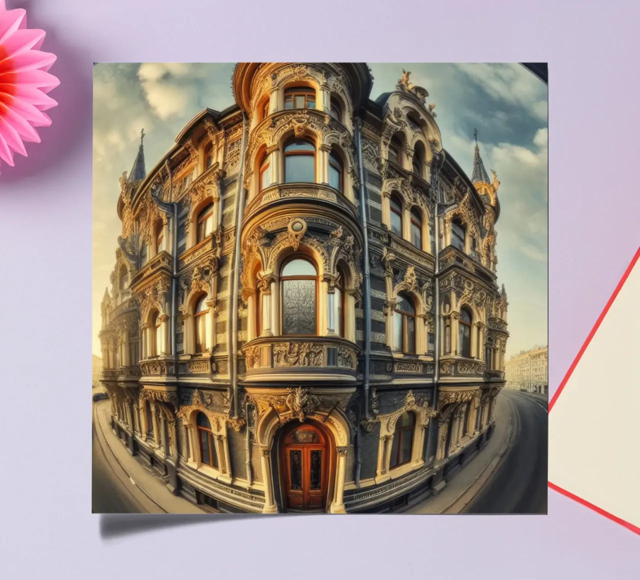 Sphere 005 - Historic Baroque-Style Building sticker sheet by Spheres