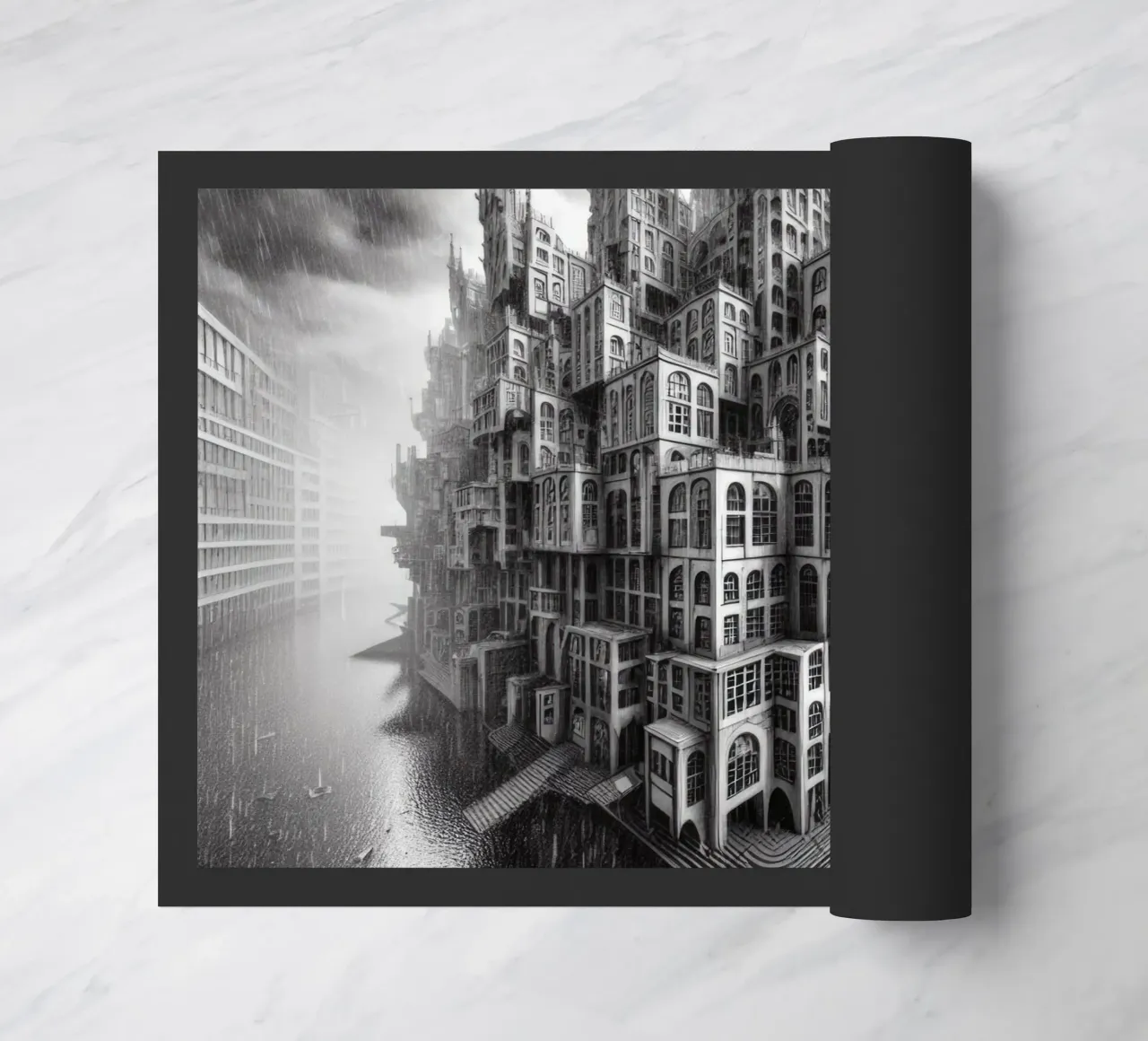 Sphere 009 - Monochromatic Gothic Architecture zerbino da Spheres