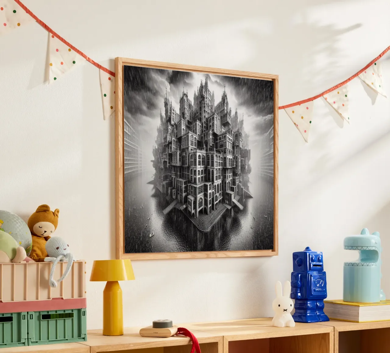 Sphere 009 - Monochromatic Gothic Architecture plexiglass da Spheres