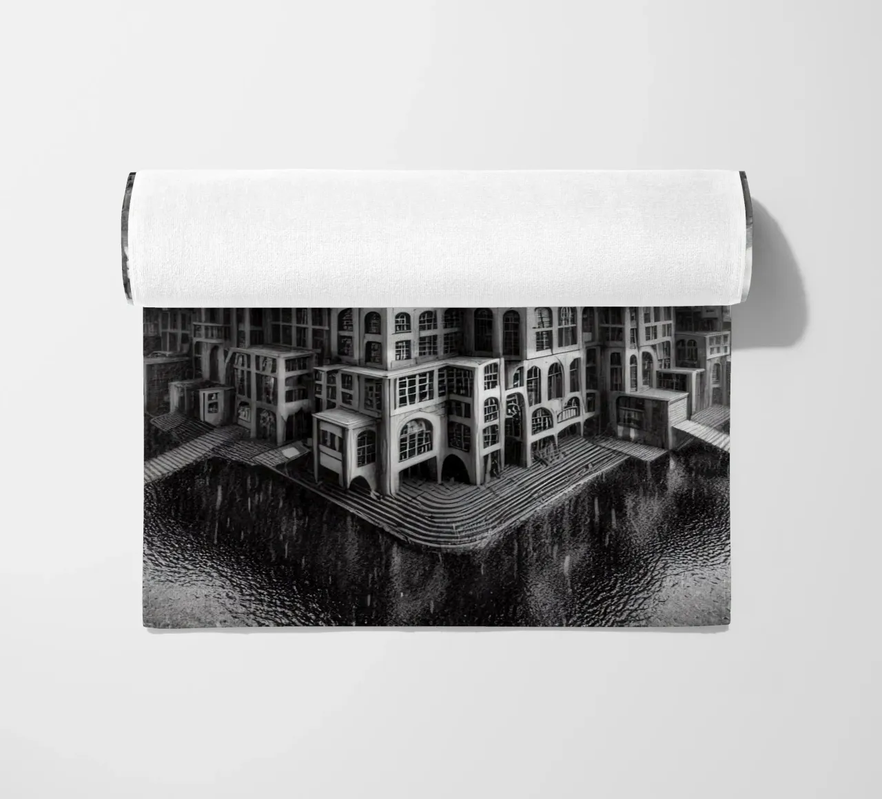 Sphere 009 - Monochromatic Gothic Architecture telo mare da Spheres