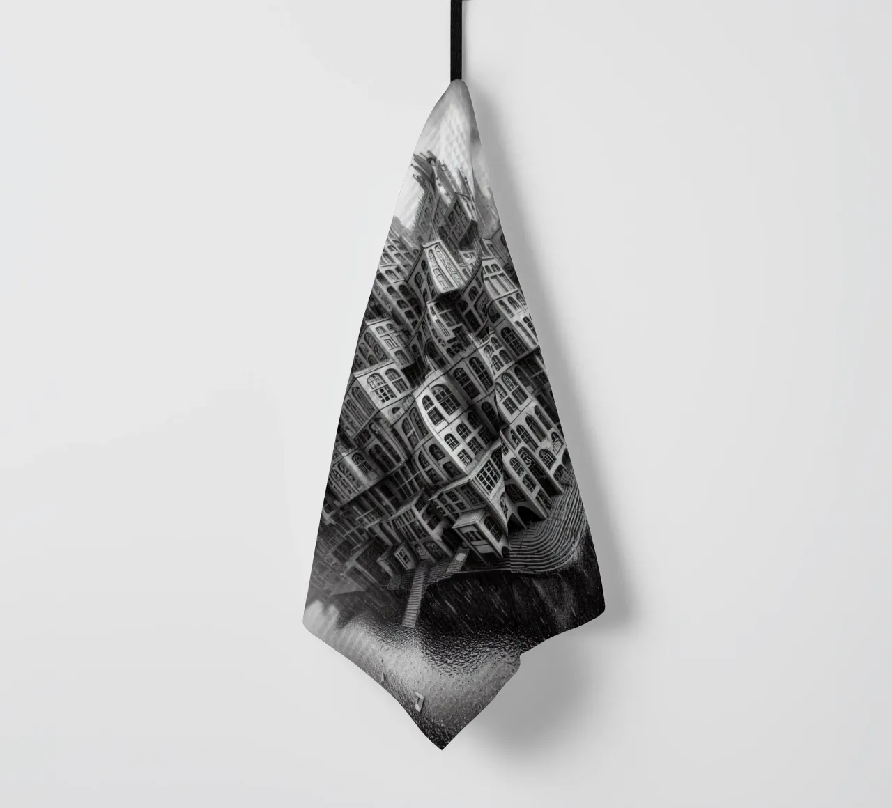 Sphere 009 - Monochromatic Gothic Architecture canovaccio da cucina da Spheres