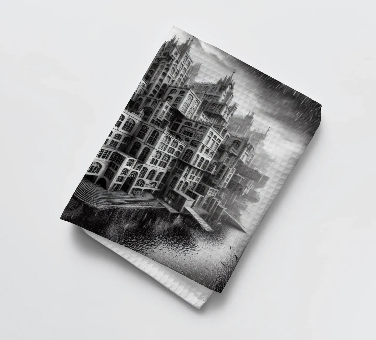 Sphere 009 - Monochromatic Gothic Architecture canovaccio da cucina da Spheres