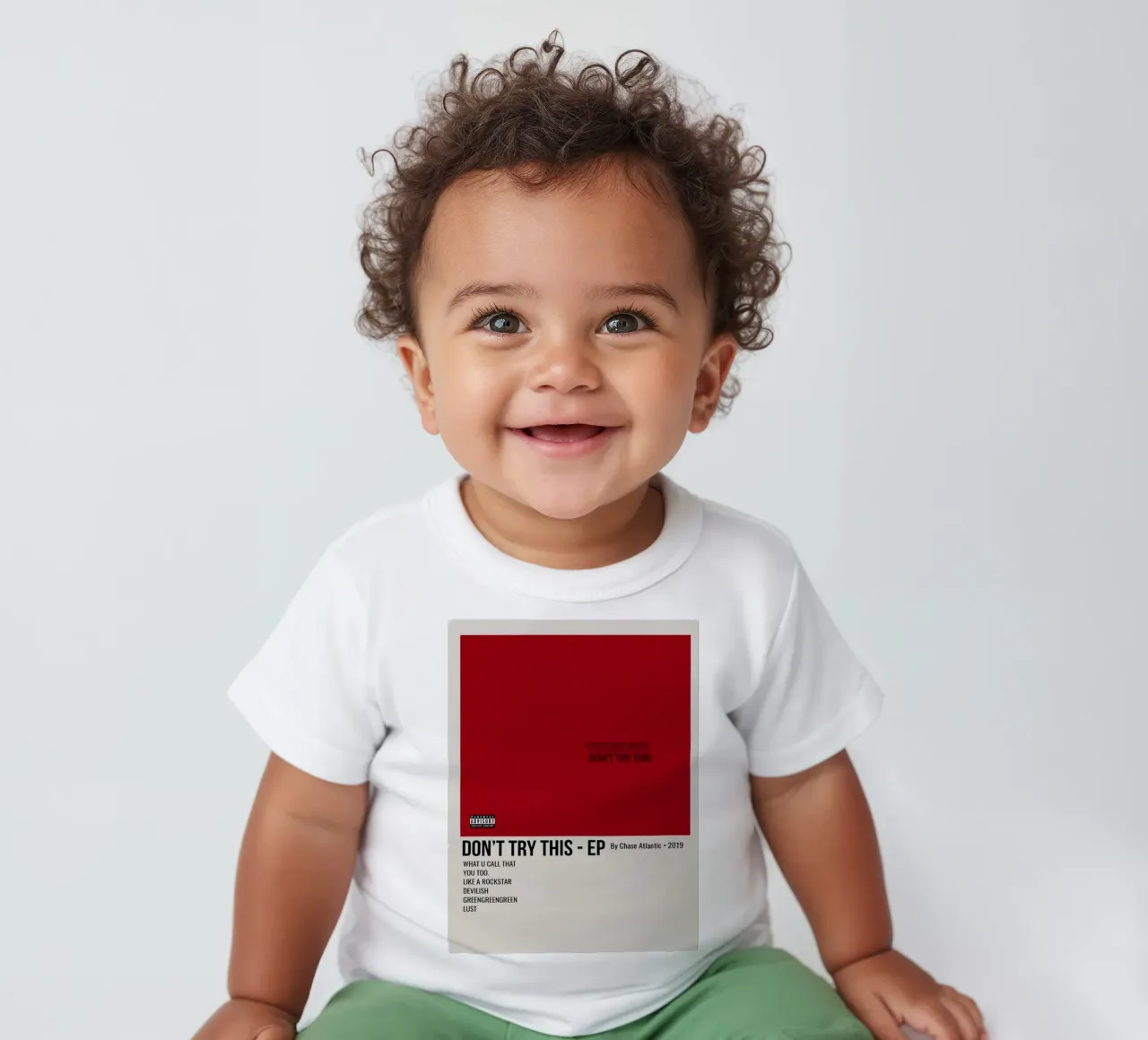 DON'T TRY THIS - EP By Chase Atlantic - 2019 baby t-shirt van SoundStudio