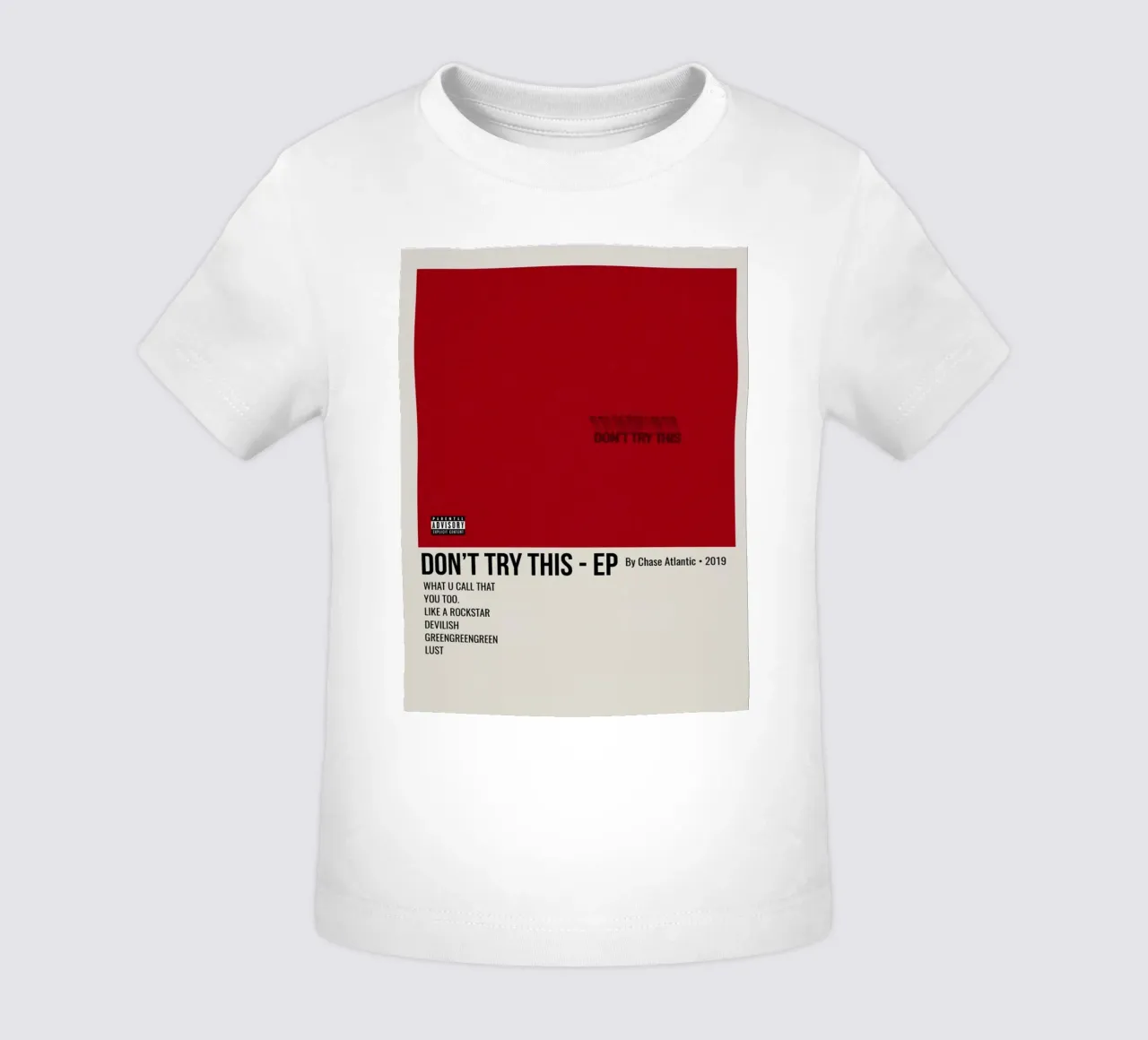 DON'T TRY THIS - EP By Chase Atlantic - 2019 baby t-shirt by SoundStudio