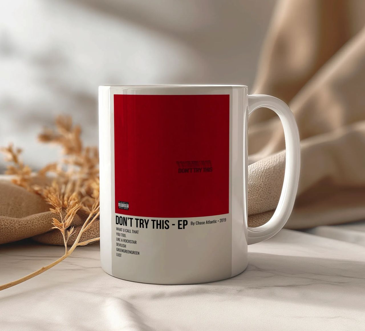 DON'T TRY THIS - EP By Chase Atlantic - 2019 tazza in ceramica da SoundStudio