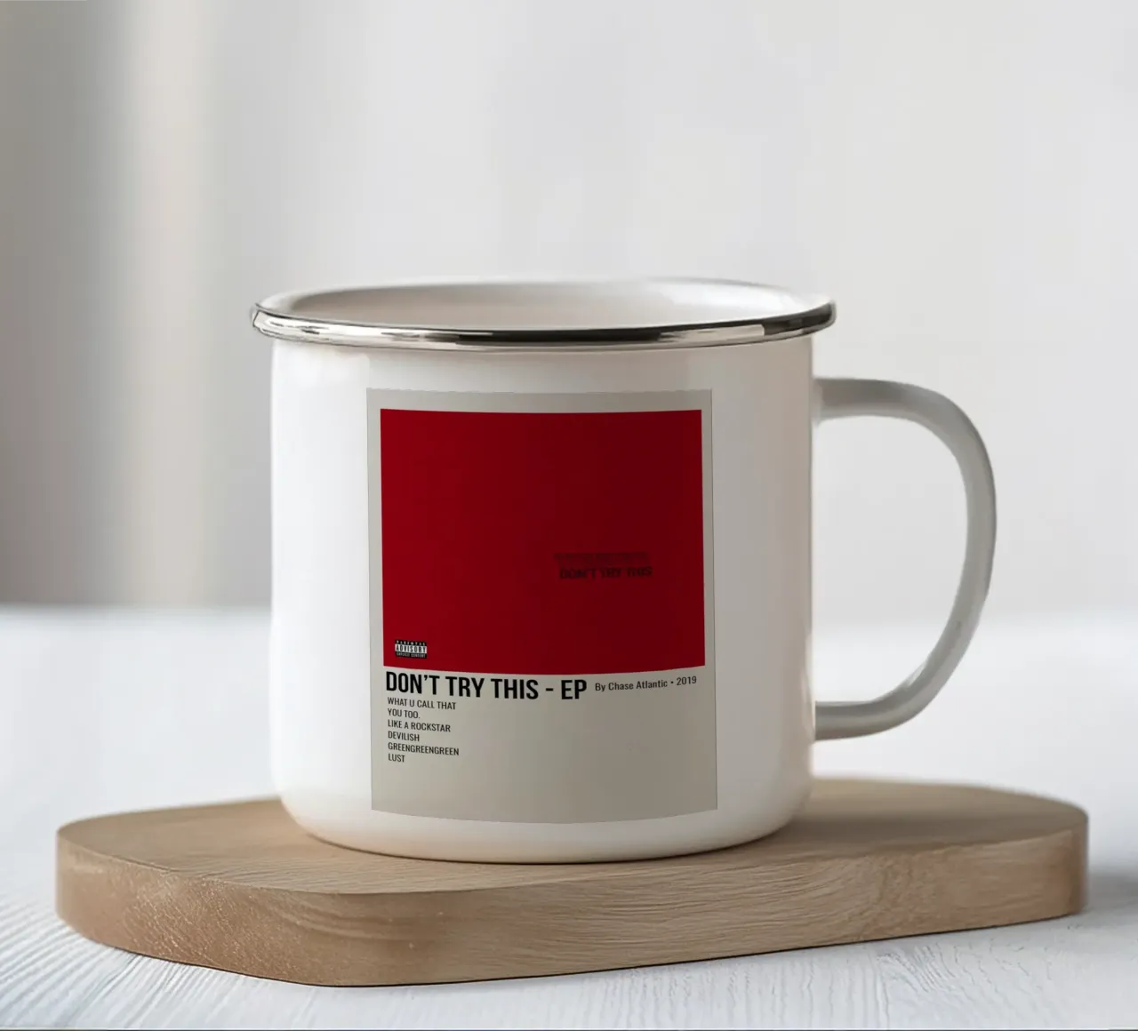 DON'T TRY THIS - EP By Chase Atlantic - 2019 mug en émail de SoundStudio