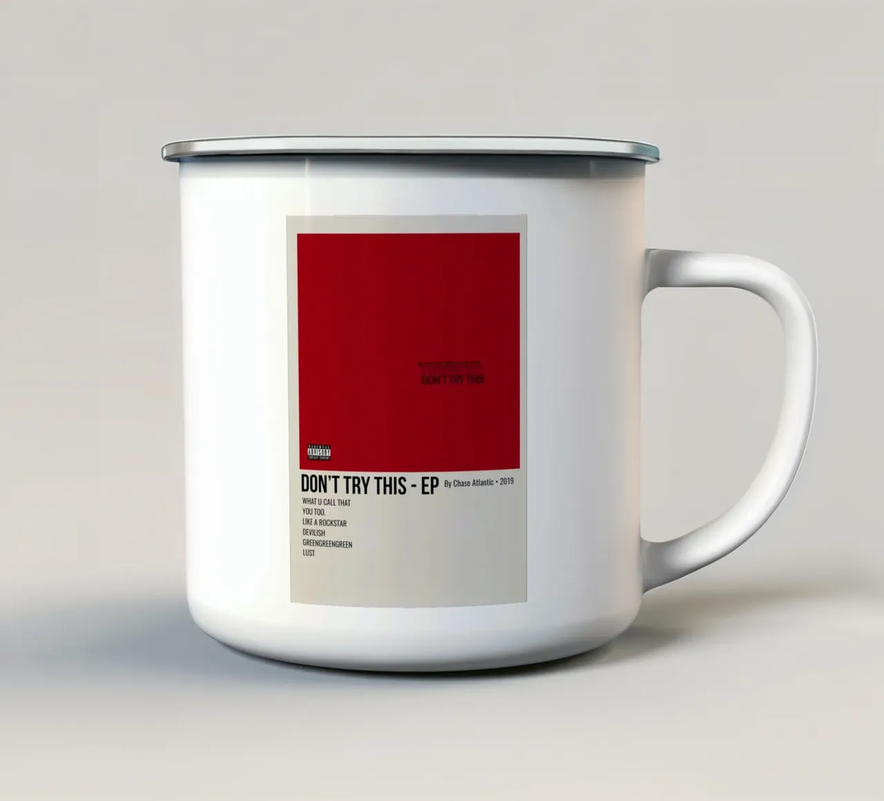 DON'T TRY THIS - EP By Chase Atlantic - 2019 mug en émail de SoundStudio