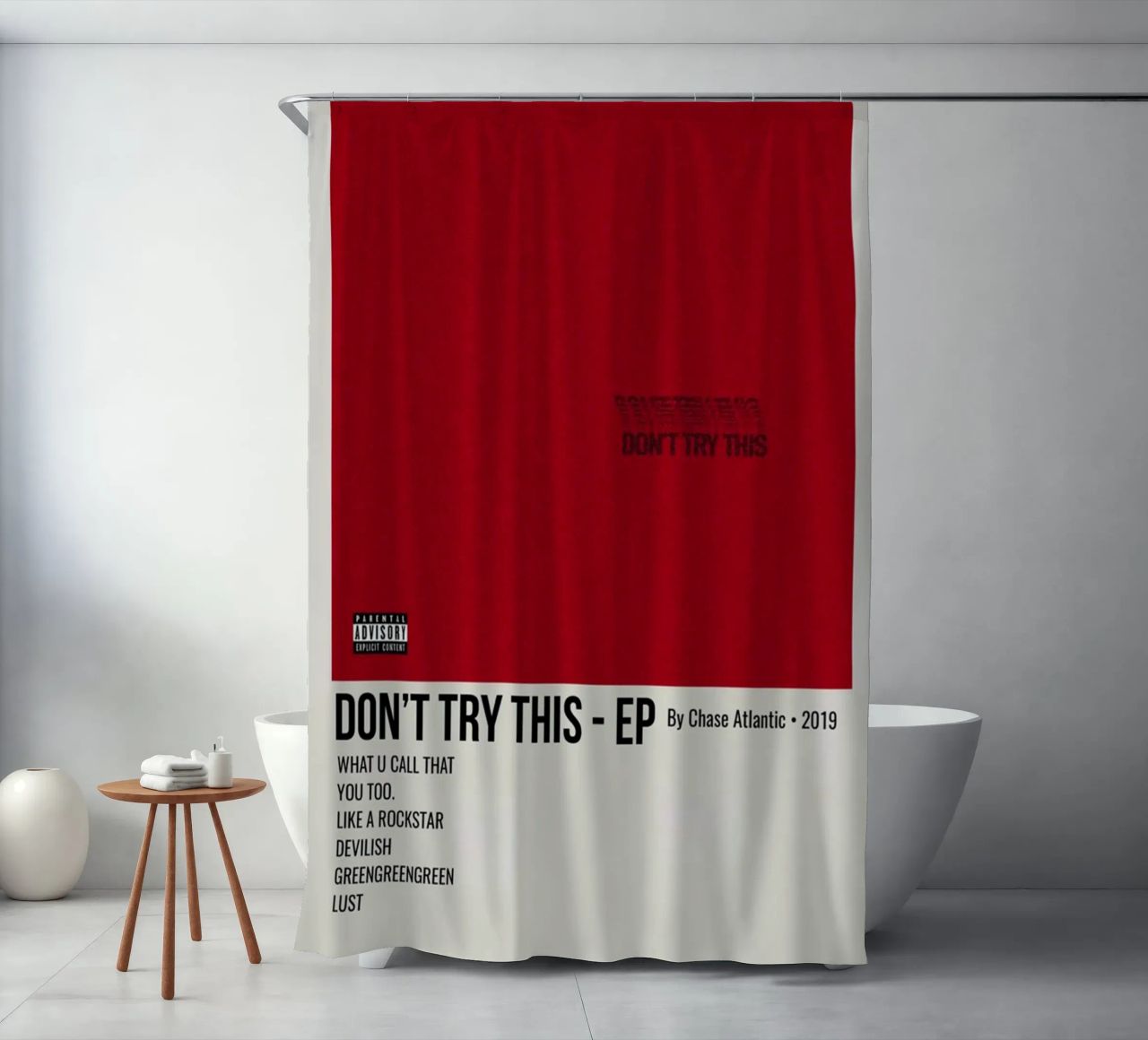 DON'T TRY THIS - EP By Chase Atlantic - 2019 tenda da doccia da SoundStudio