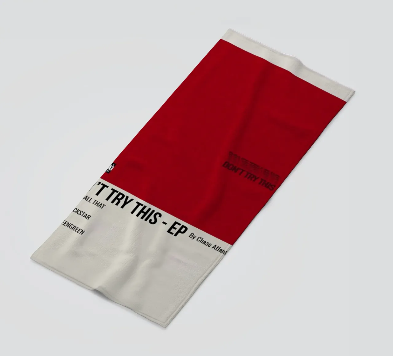 DON'T TRY THIS - EP By Chase Atlantic - 2019 Strandtuch von SoundStudio