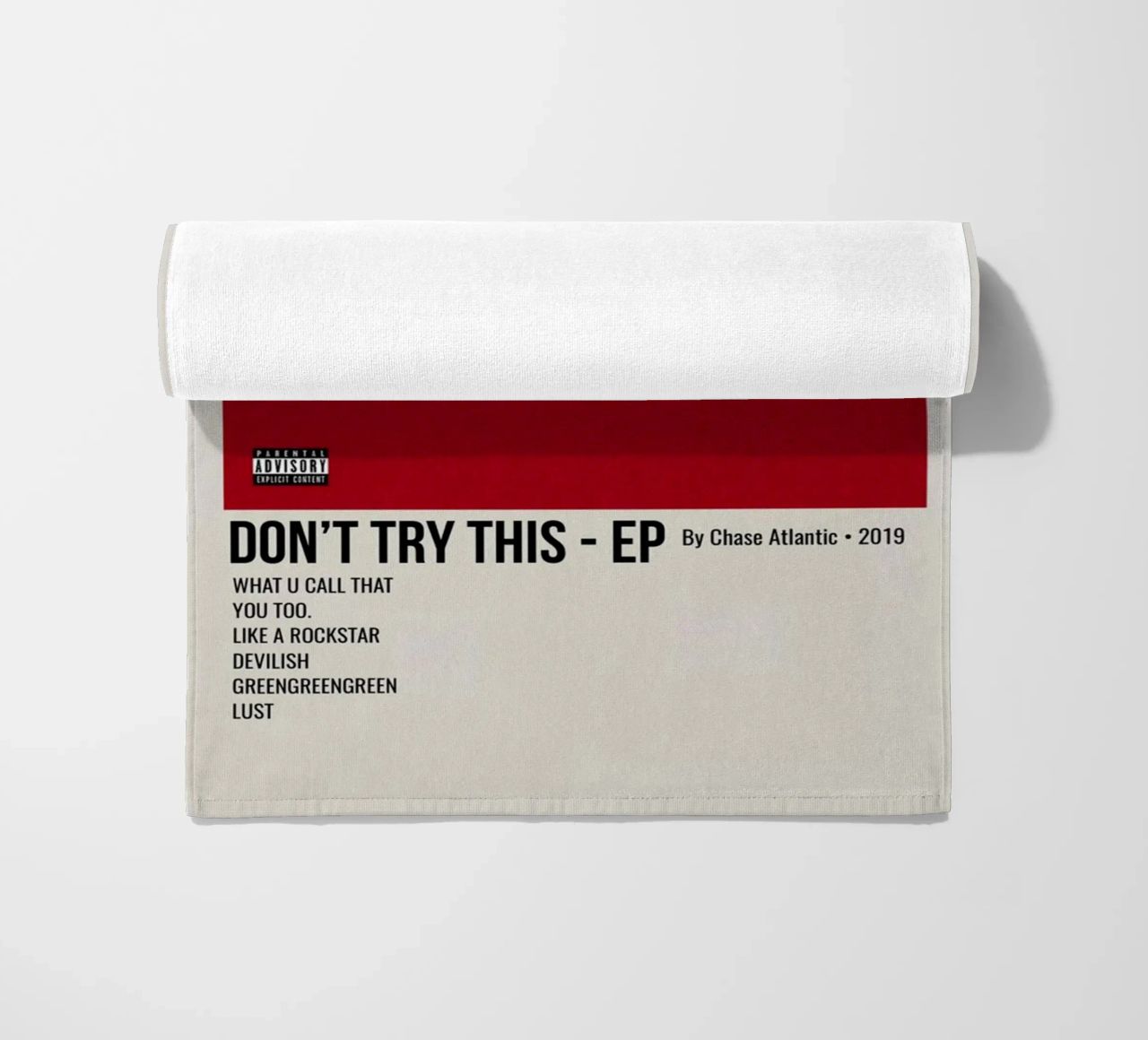 DON'T TRY THIS - EP By Chase Atlantic - 2019 telo mare da SoundStudio
